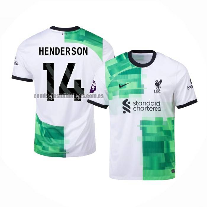 Camiseta Liverpool Jugador Henderson Segunda 2023 2024